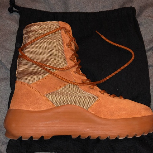 yeezy boots orange